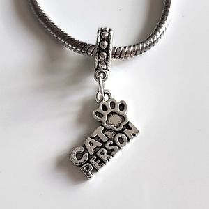 CAT Person Charm Will FIT Pandora and other European Systems